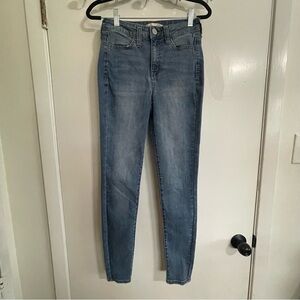 SO High Rise Jegging Blue Skinny Jeans Classic Denim Size 3